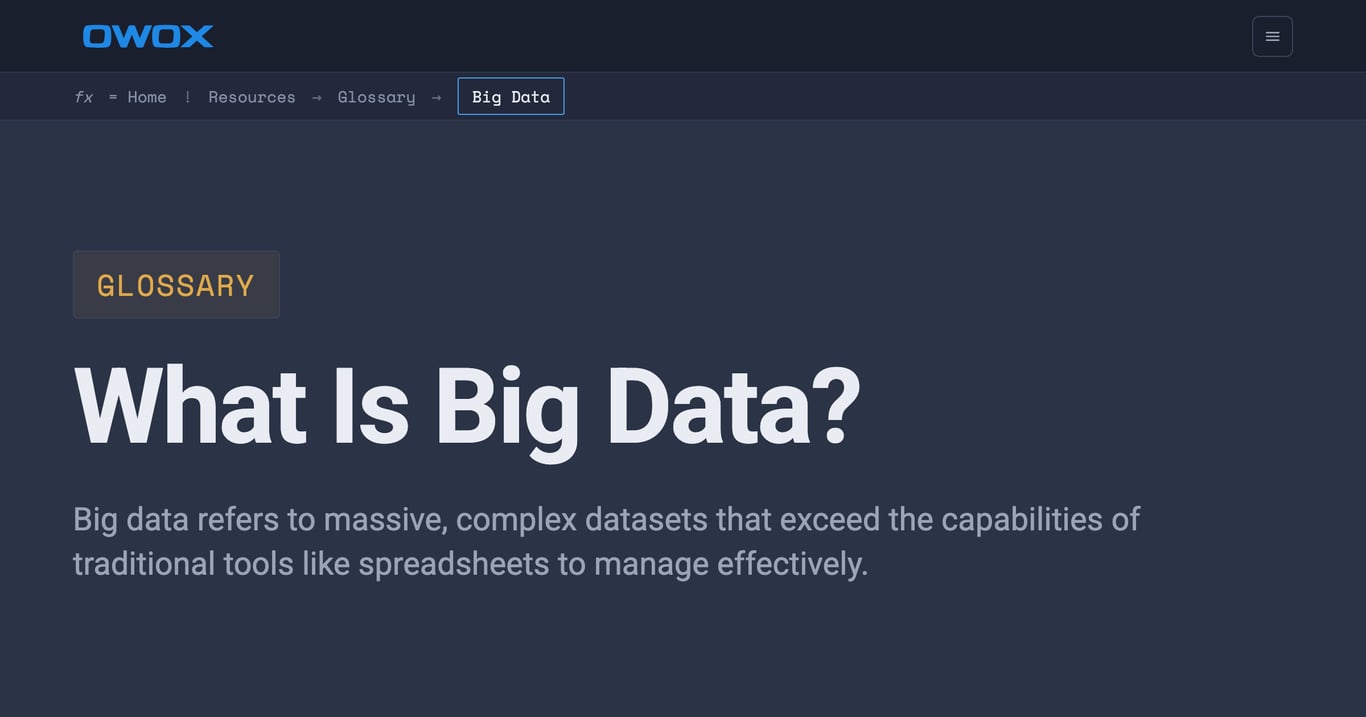 Big Data