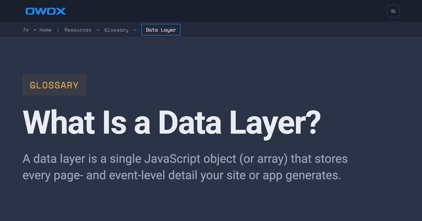 Data Layer