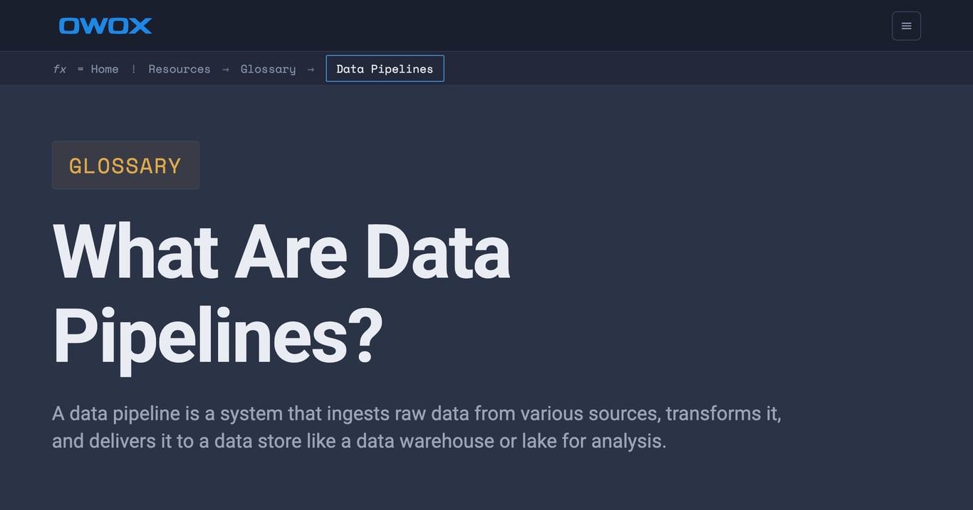What Is a Data Pipeline? Types, Use Cases & Benefits