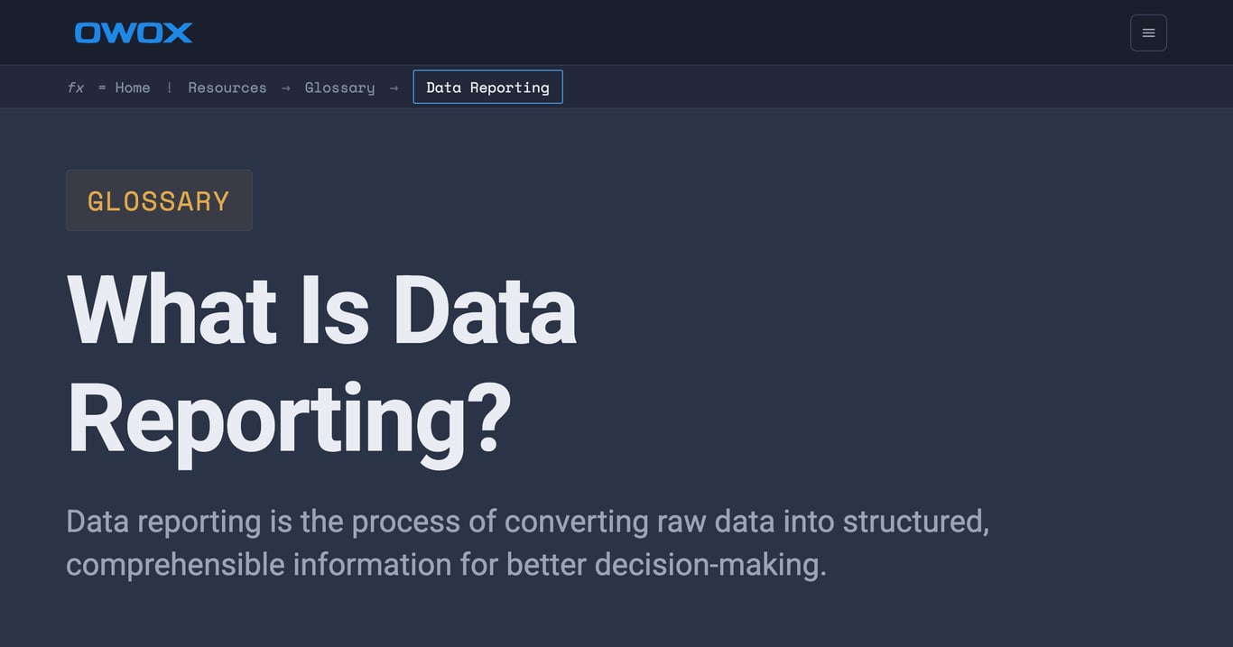 What Is Data Reporting? Tools & Best Practices