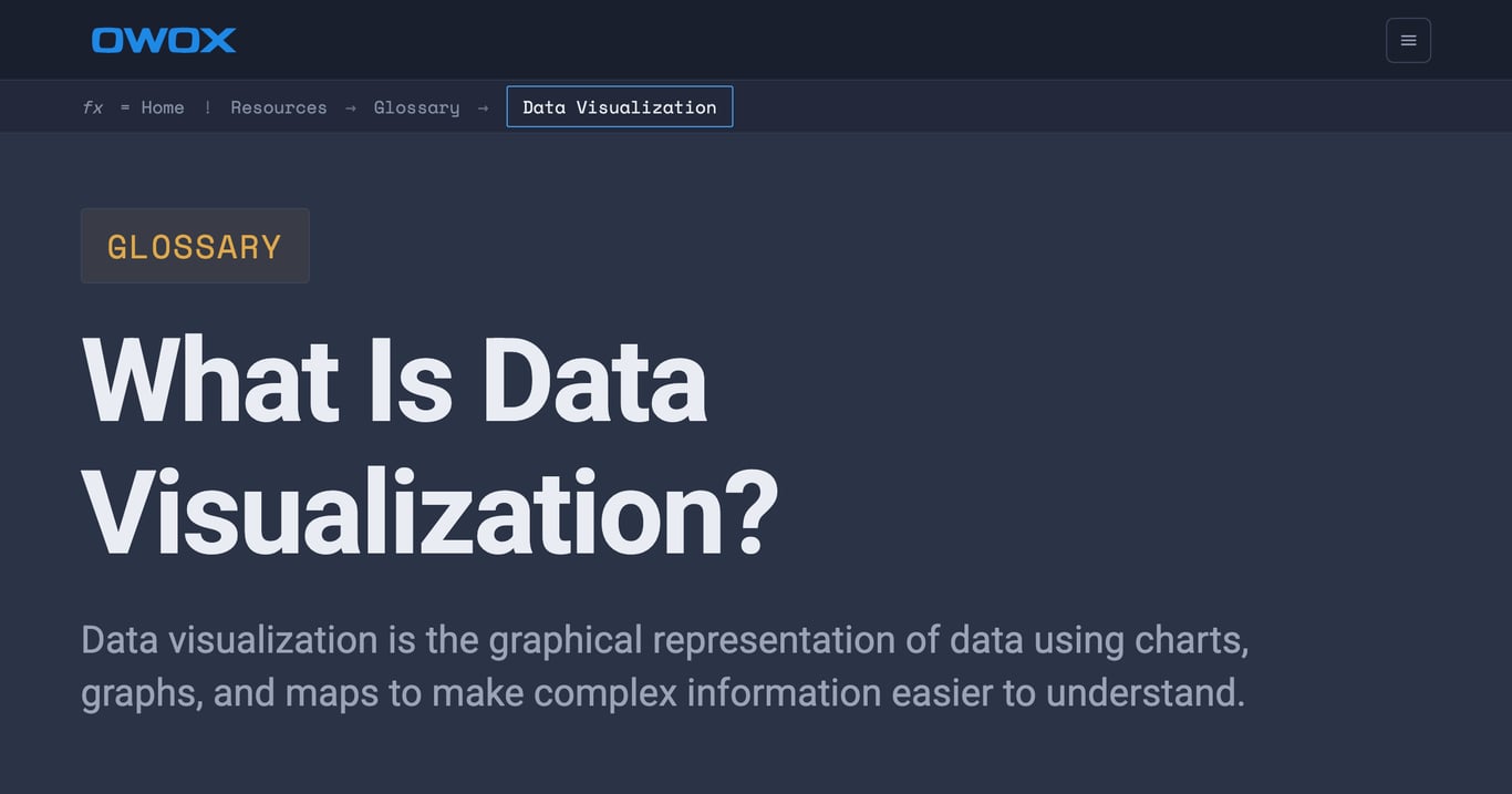 What Is Data Visualization? Types & Best Practices