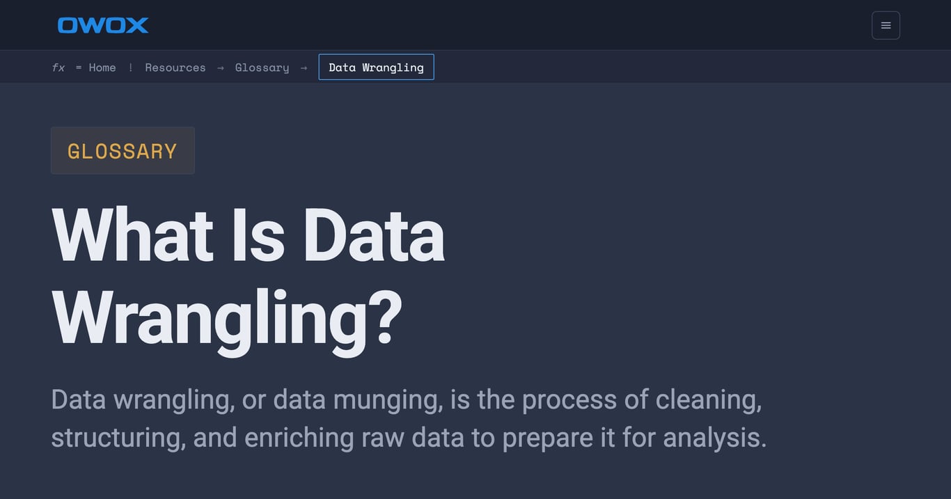 What Is Data Wrangling? Steps & Tools