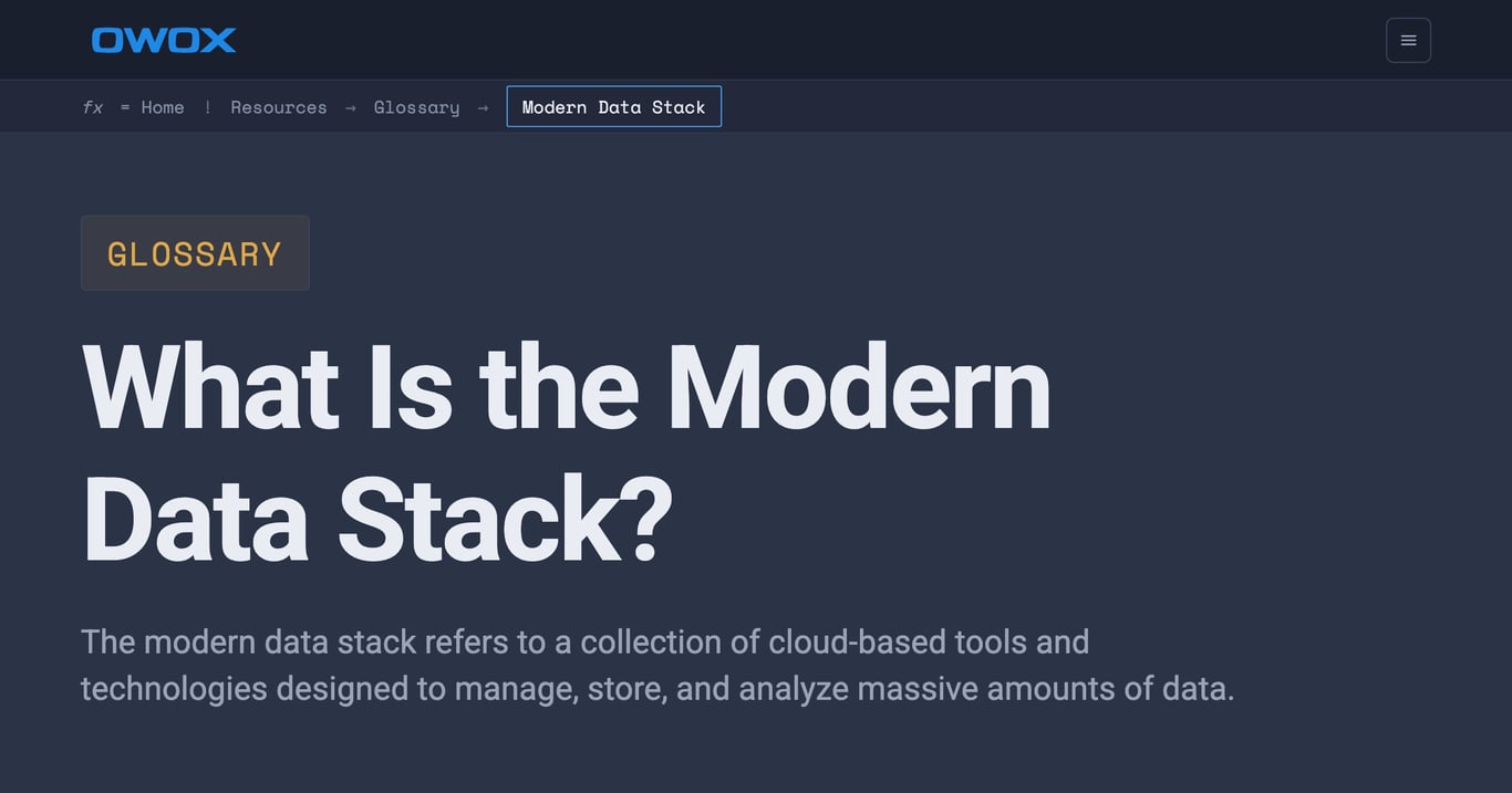 What Is the Modern Data Stack? Components & Guide