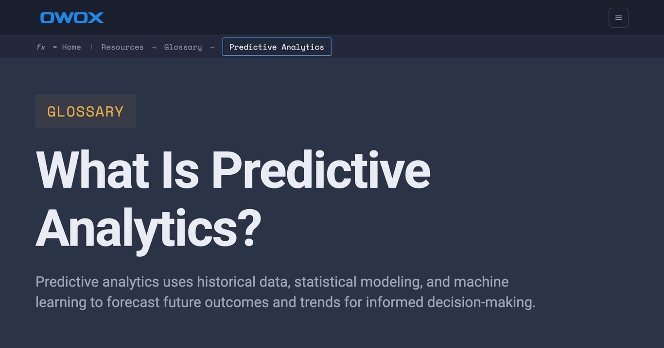 What Is Predictive Analytics? Methods & Tools