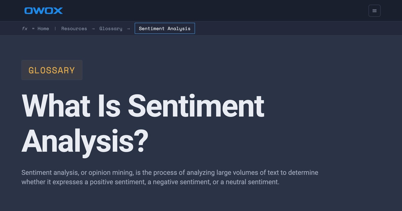 What Is Sentiment Analysis? Methods & Tools