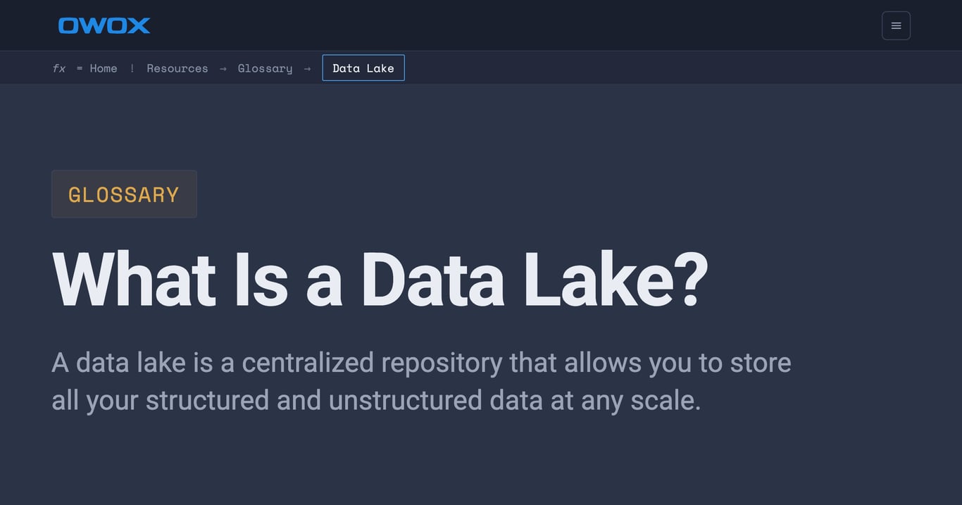 Data Lake