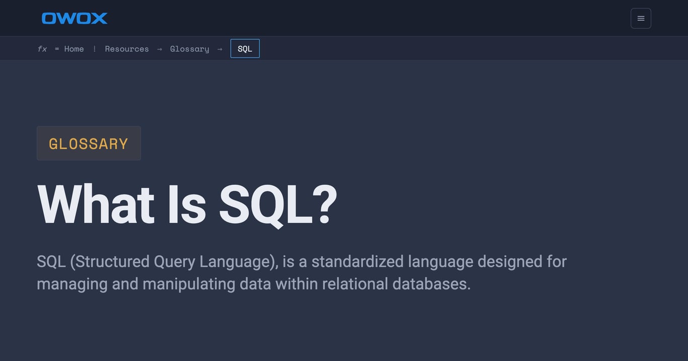 What Is SQL? Definition & Key Concepts