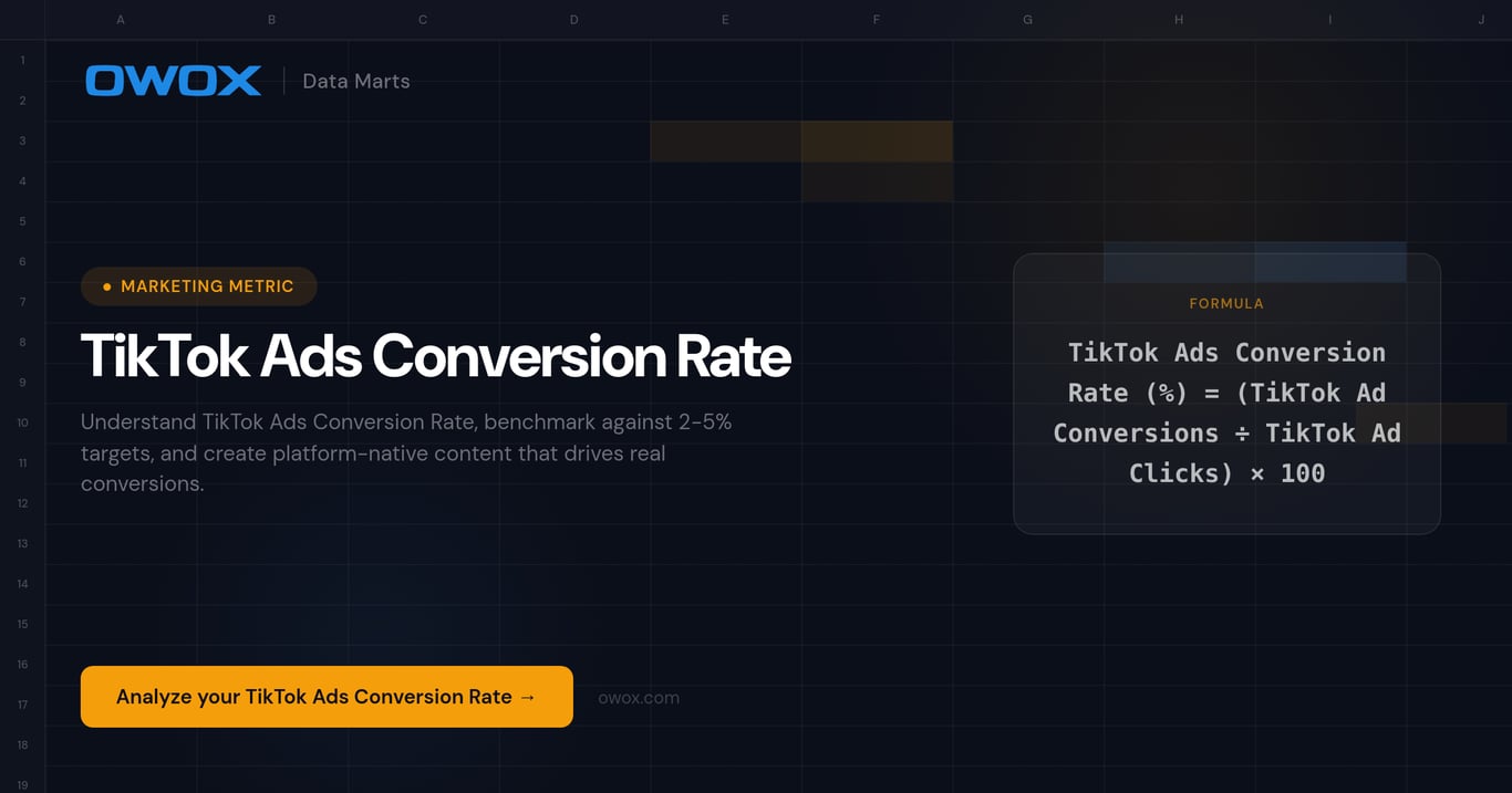 TikTok Ads Conversion Rate