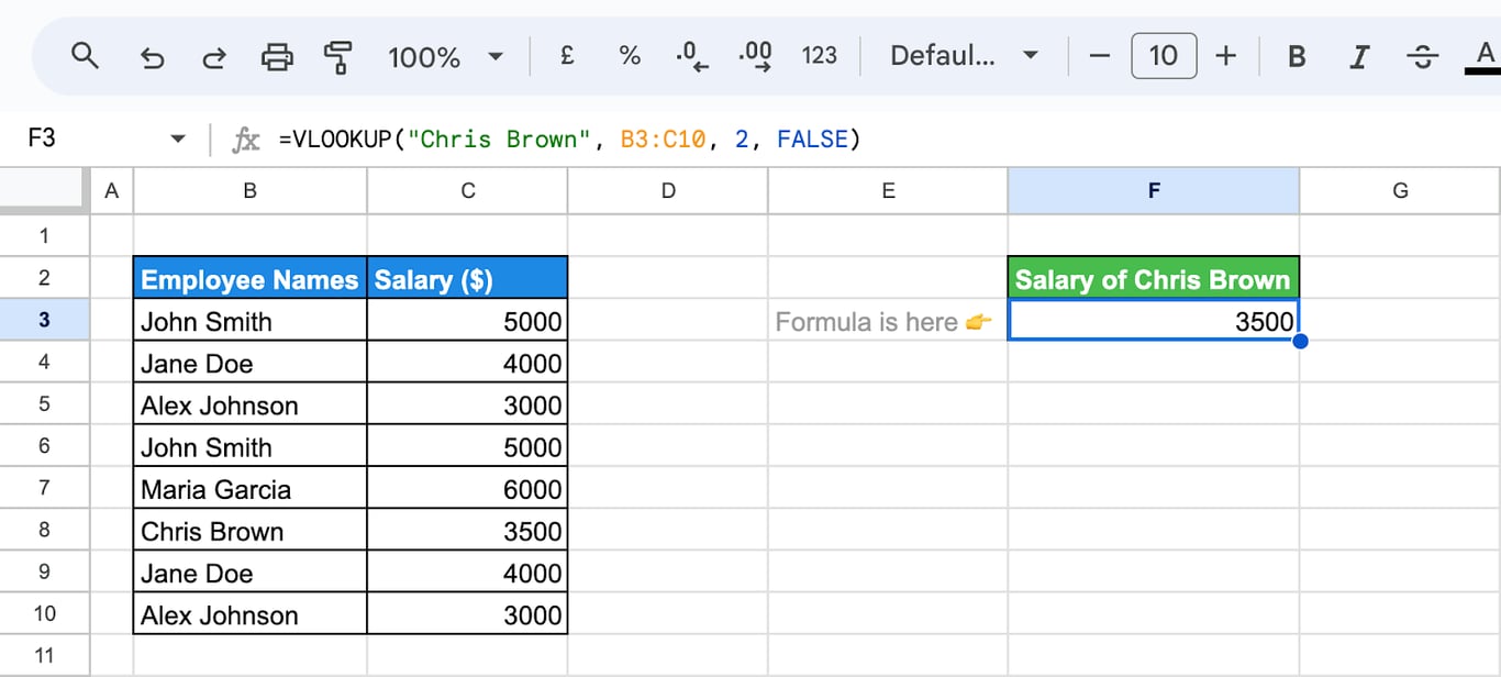 Enhancing search capabilities in Google Sheets by combining the SEARCH function with the VLOOKUP function. i-border
