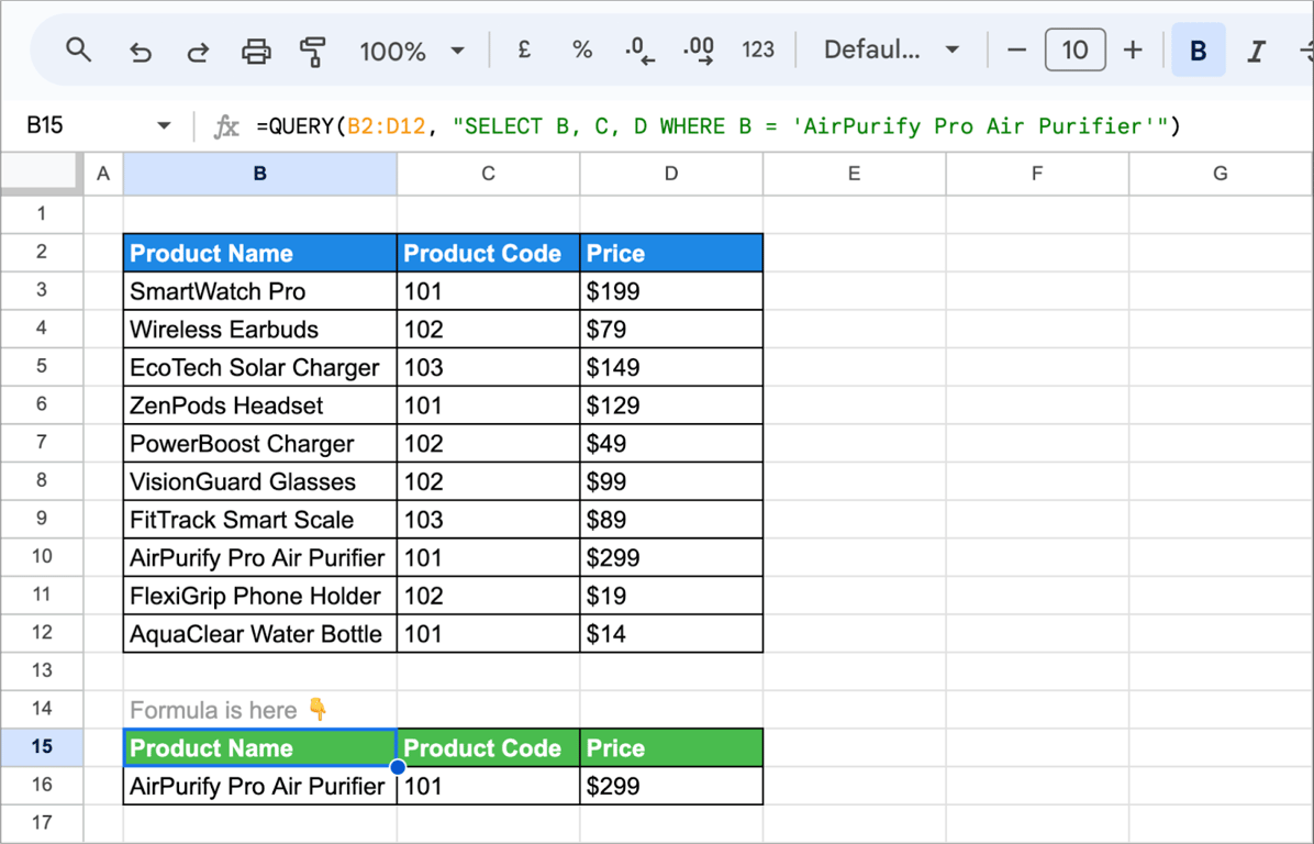 How much of a product is left in stock i-border