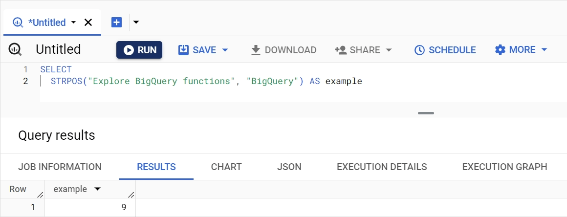 STRPOS function in BigQuery, locating the position of a substring within a string. i-shadow