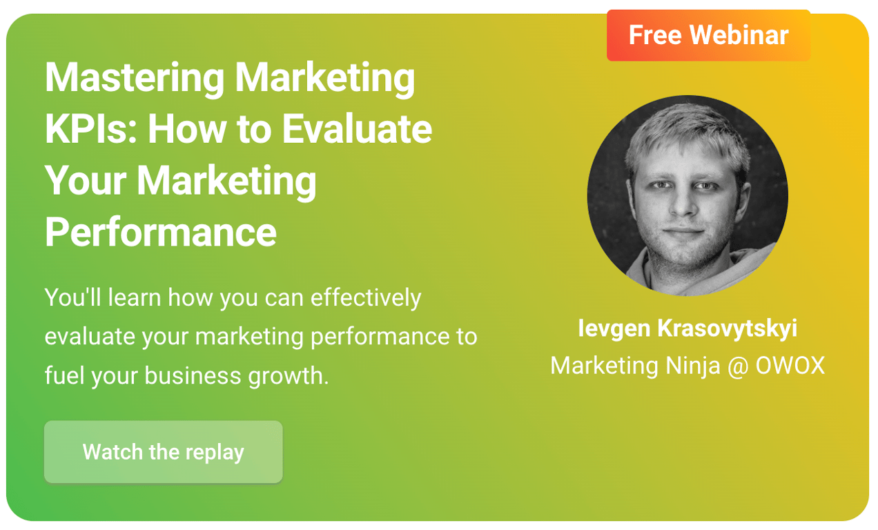 Webinar: Mastering marketing KPIs – how to evaluate your marketing performance