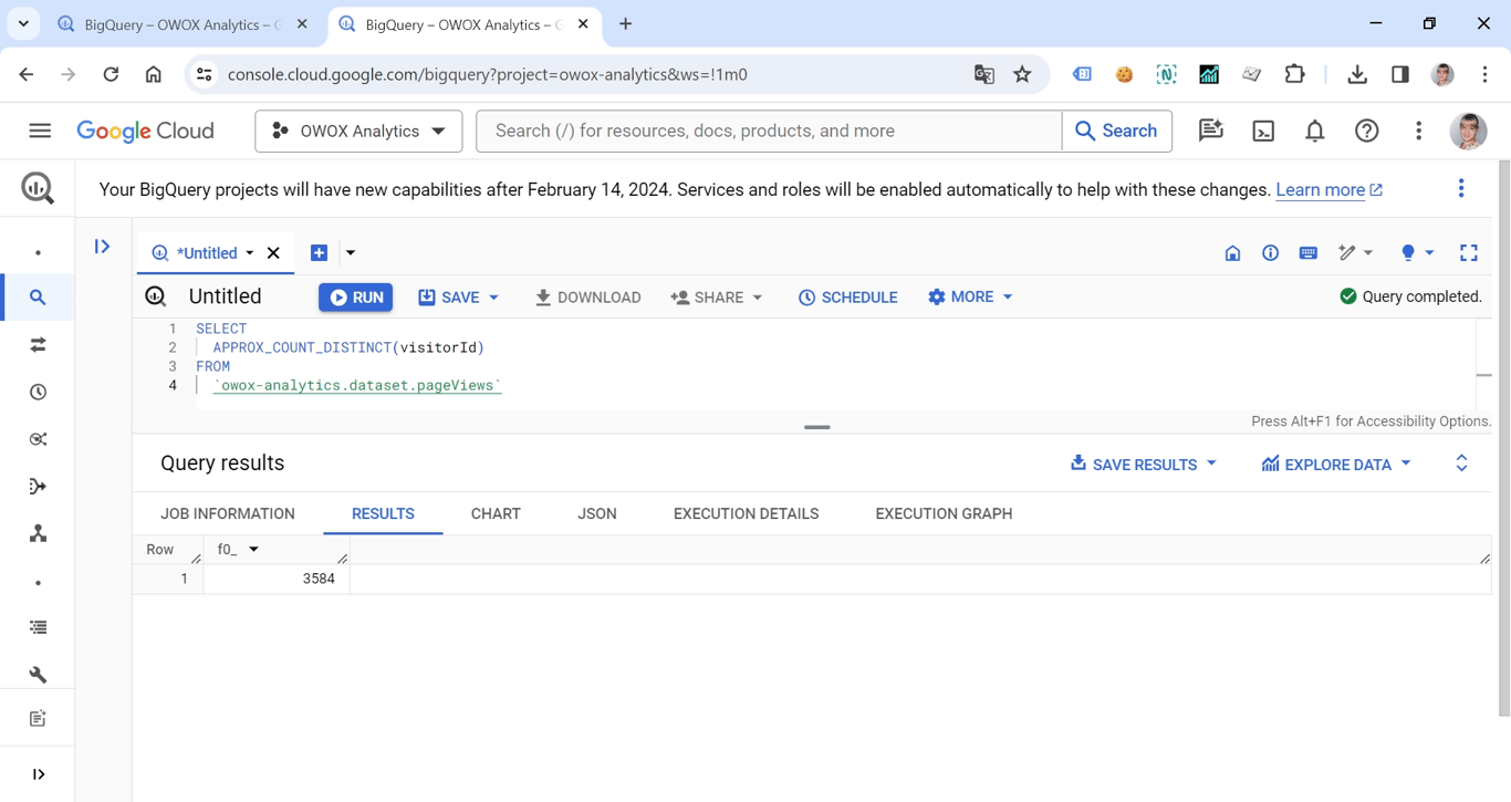 APPROX_COUNT_DISTINCT in BigQuery, used to estimate the count of unique values in a dataset efficiently. i-shadow