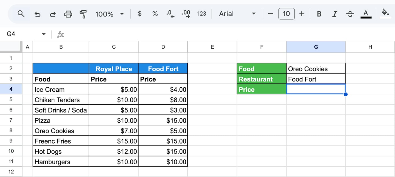 Using IF within VLOOKUP to dynamically change the column index being searched. i-border