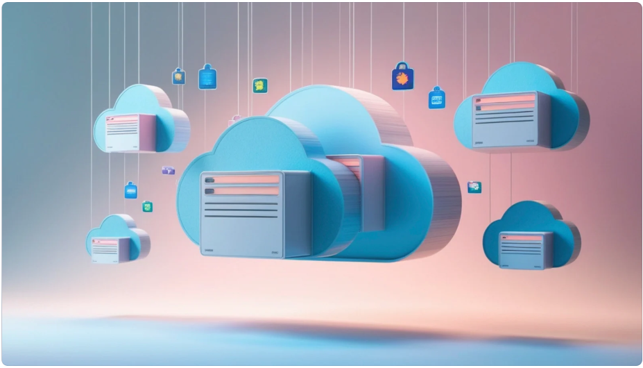 Cloud-native data warehouse illustration showing Snowflake’s architecture with separated storage, compute, and services layers, enabling elastic scaling, high concurrency, and predictable analytics performance. i-radius